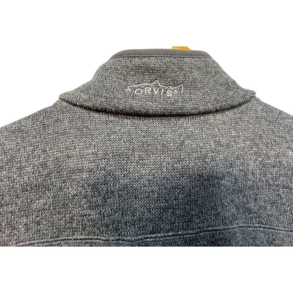 Orvis Mens Full Zip Vest XXL Dark Gray Sleeveless Outerwear Pockets - Picture 11 of 15